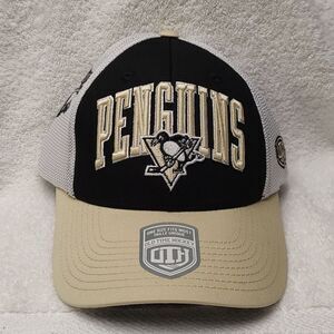 Old Time Hockey Pittsburgh Penguins Trucker Snapback Hat - New